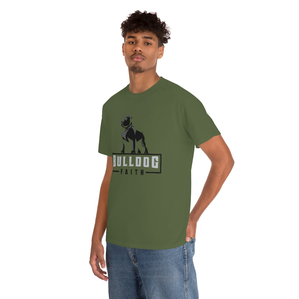Unisex Heavy Cotton Tee (Bulldog Faith)