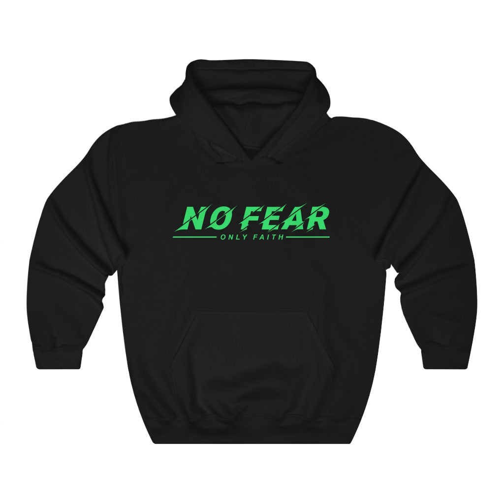Unisex Heavy Blend™ Hooded Sweatshirt (No Fear Green)