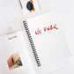 Spiral Notebook - Ruled Line (No Fear Red)