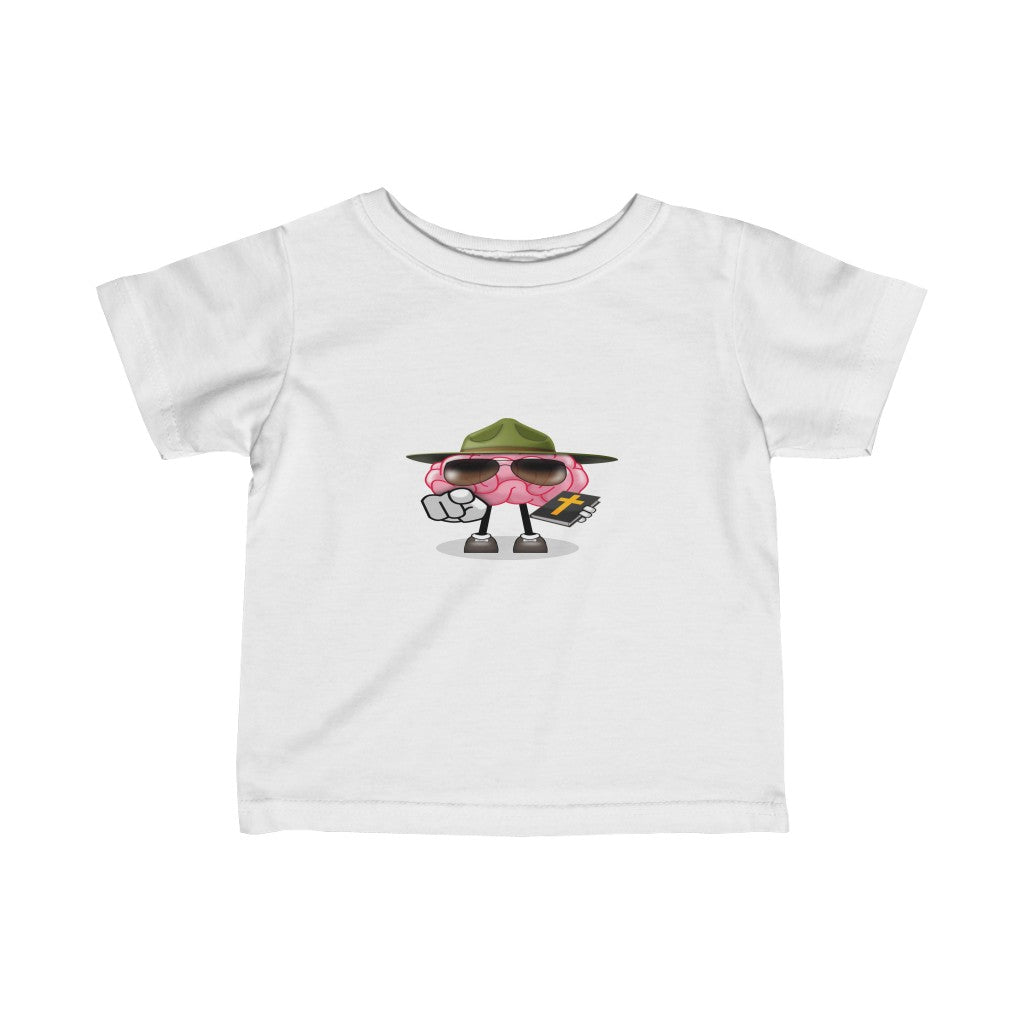 Infant Fine Jersey Tee (Rabbit Skins 3322 - Army-Drill)