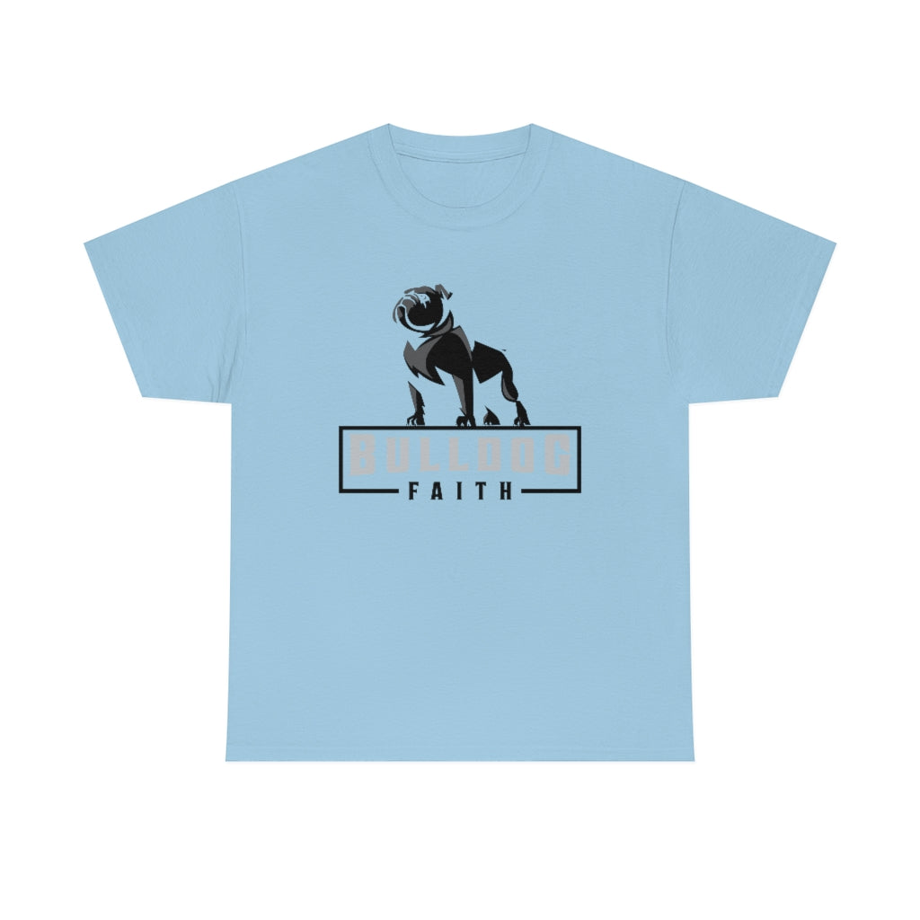 Unisex Heavy Cotton Tee (Bulldog Faith)