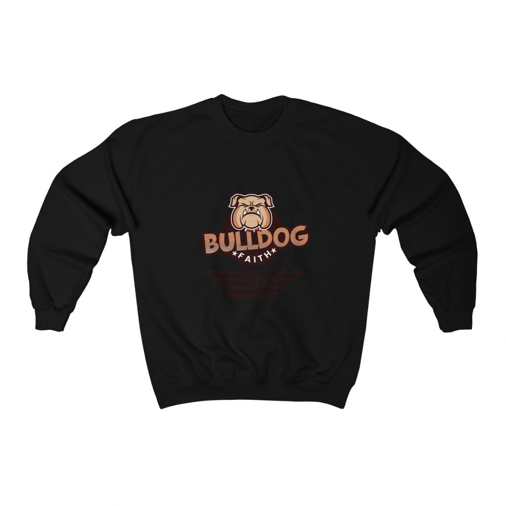 Unisex Heavy Blend™ Crewneck Sweatshirt (Bulldog Faith)