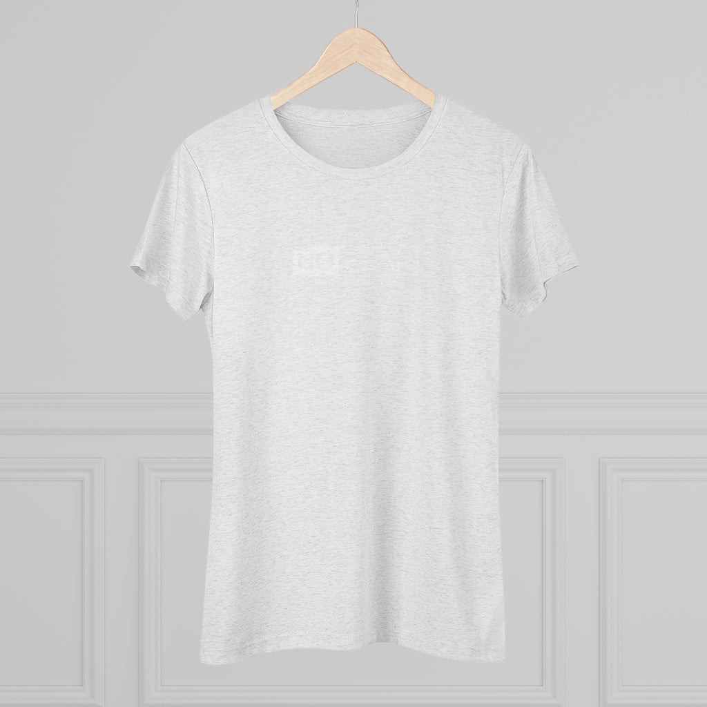 Women's Triblend Tee (No Fear White)