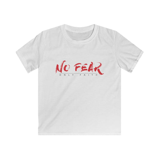 Kids Softstyle Tee (No Fear Red)