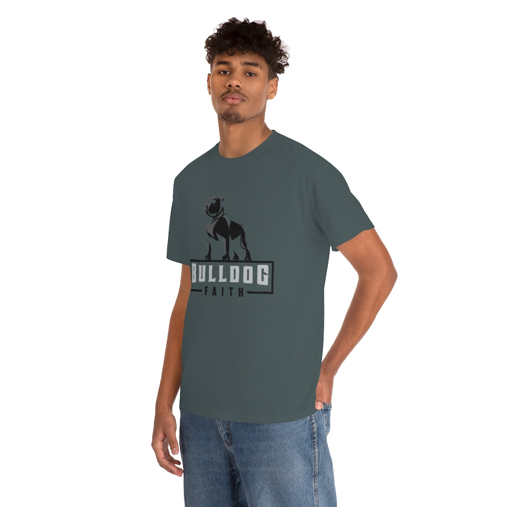 Unisex Heavy Cotton Tee (Bulldog Faith)