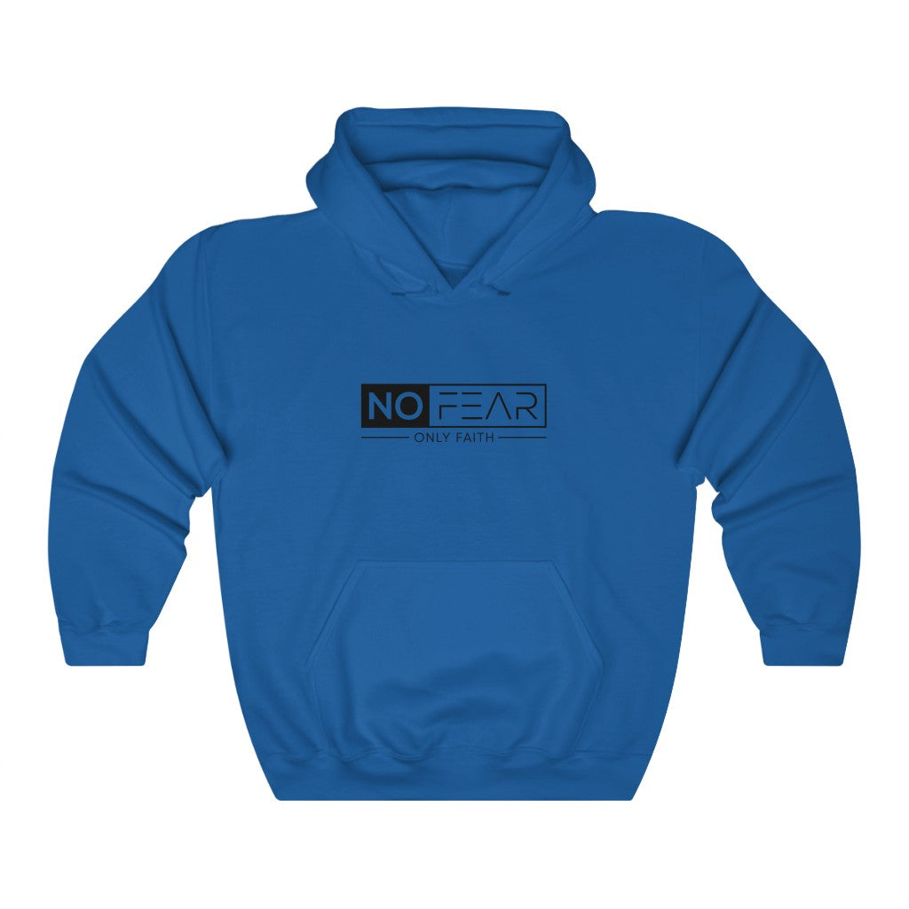 Unisex Heavy Blend™ Hooded Sweatshirt (No Fear Black)