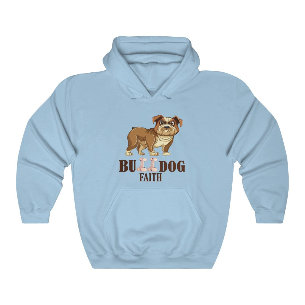 Unisex Heavy Blend™ Hooded Sweatshirt (Bulldog Faith)