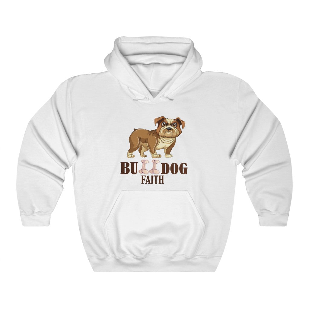 Unisex Heavy Blend™ Hooded Sweatshirt (Bulldog Faith)
