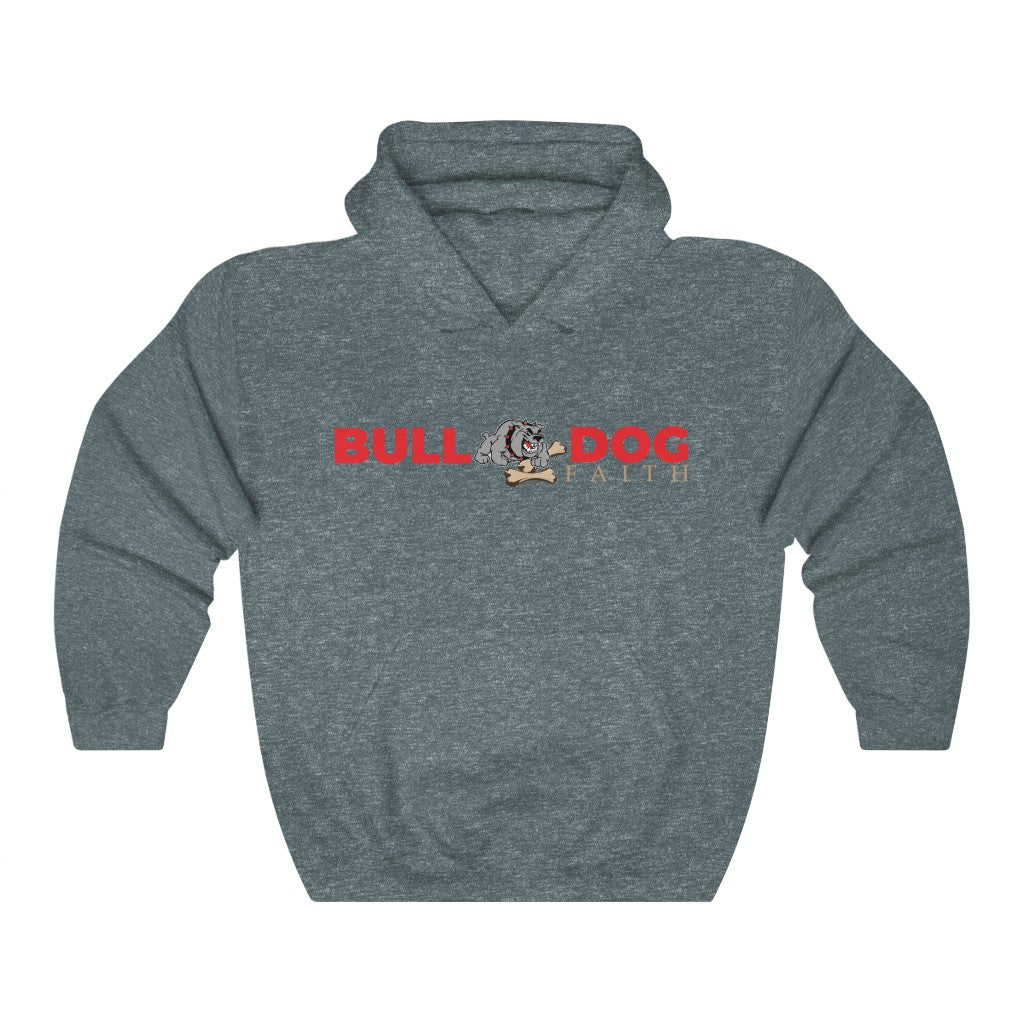 Unisex Heavy Blend™ Hooded Sweatshirt (Bulldog Faith)