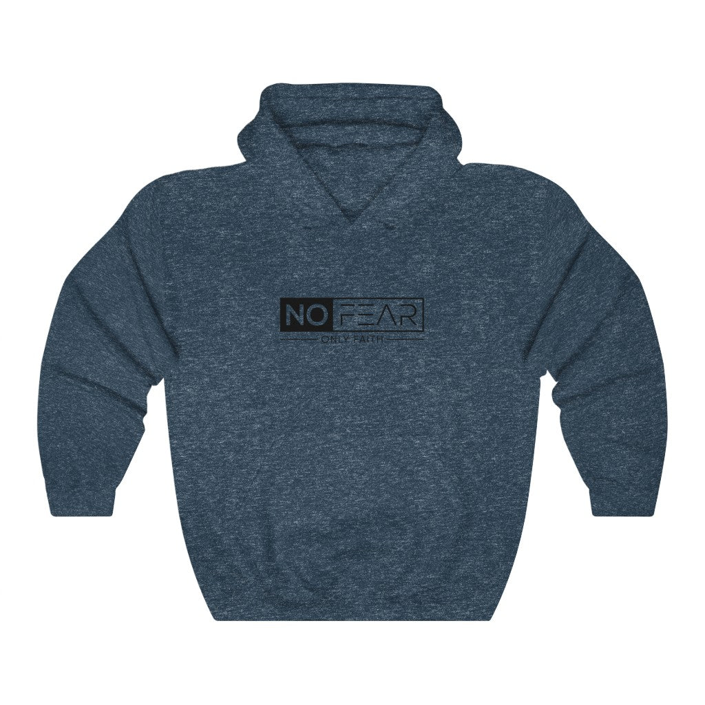 Unisex Heavy Blend™ Hooded Sweatshirt (No Fear Black)