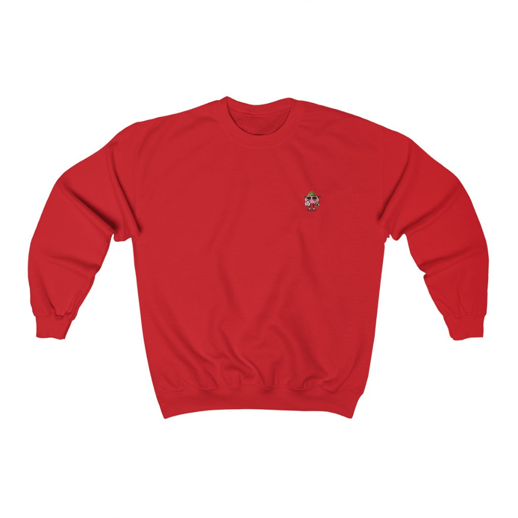Unisex Heavy Blend™ Crewneck Sweatshirt (Gildan 18000 - Army-Drill)