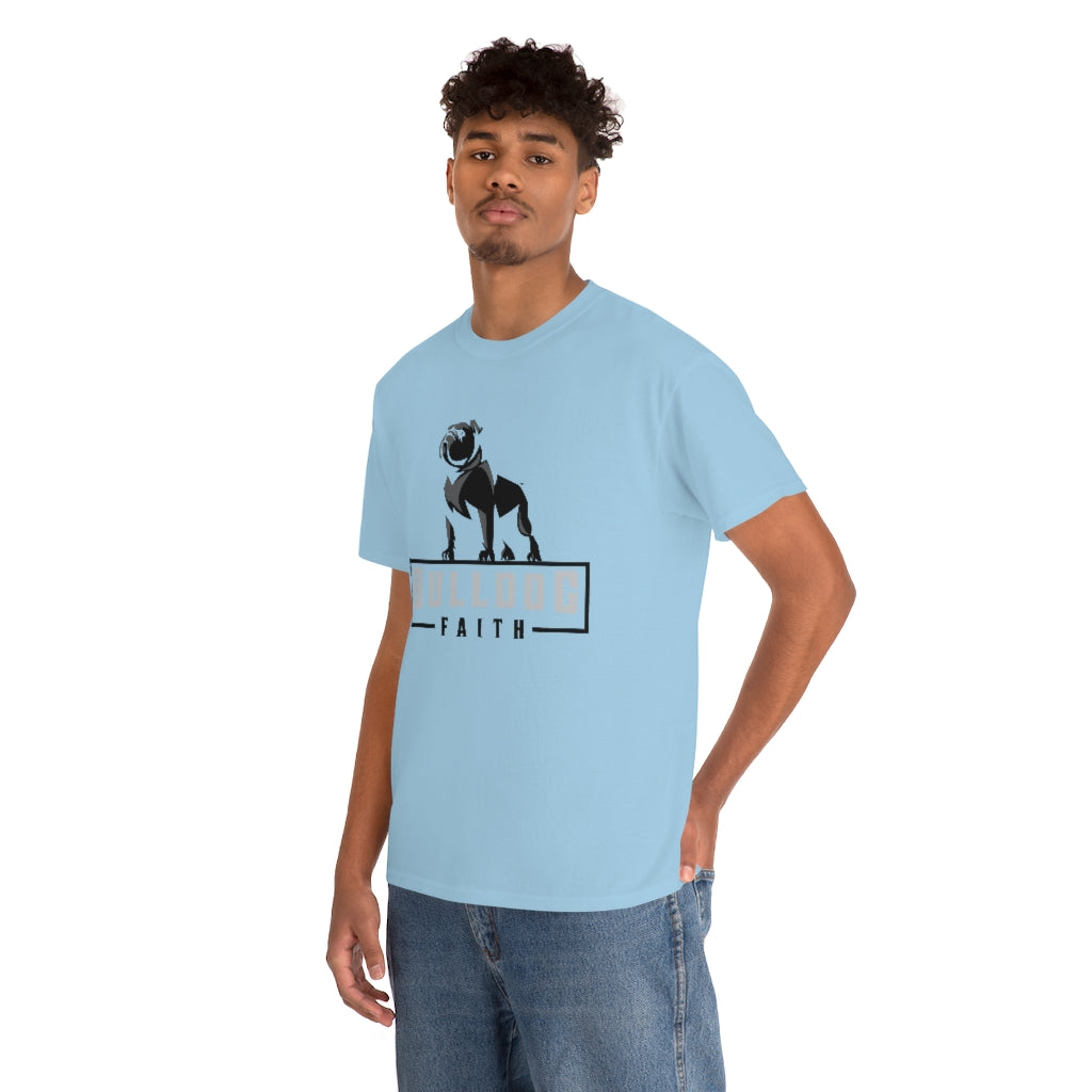 Unisex Heavy Cotton Tee (Bulldog Faith)