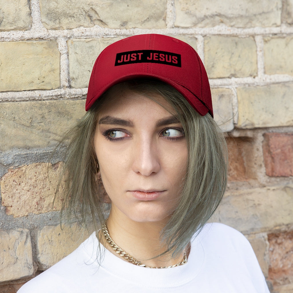 Unisex Twill Hat (Just Jesus)