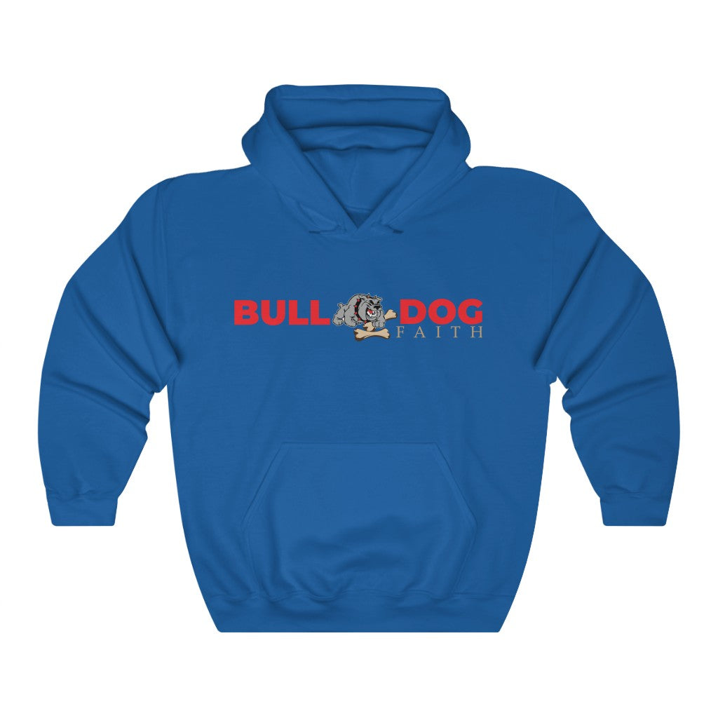 Unisex Heavy Blend™ Hooded Sweatshirt (Bulldog Faith)