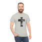 Unisex Heavy Cotton Tee (Gildan 5000) (Lion)