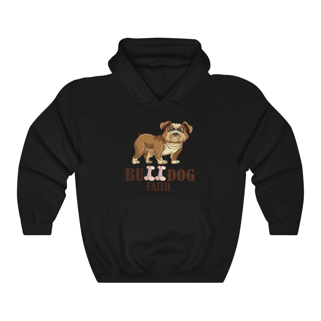 Unisex Heavy Blend™ Hooded Sweatshirt (Bulldog Faith)