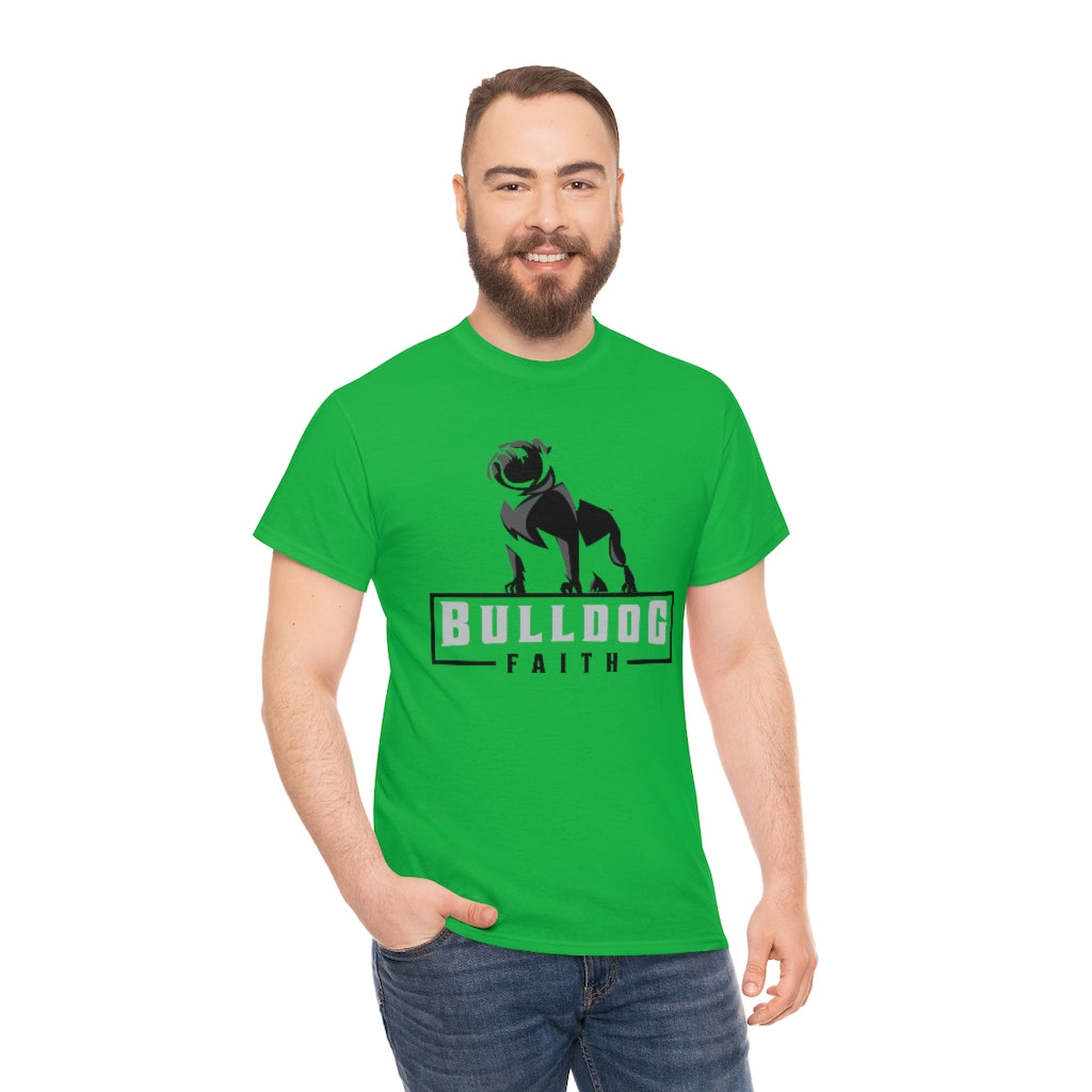 Unisex Heavy Cotton Tee (Bulldog Faith)