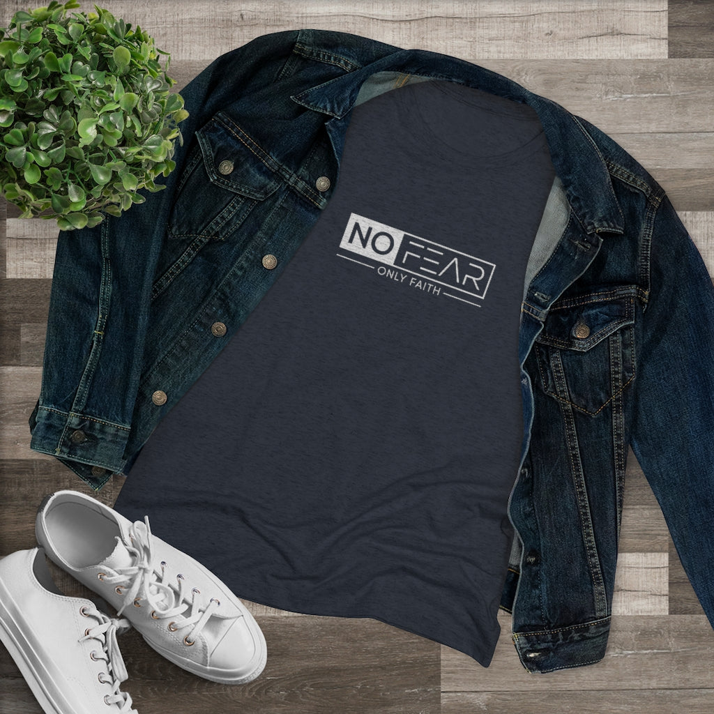 Women's Triblend Tee (No Fear White)