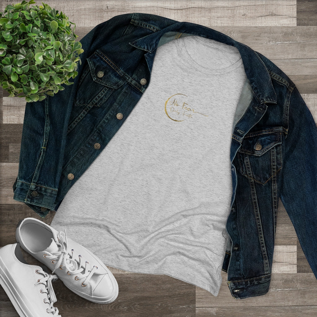 Women's Triblend Tee (No Fear Gold)