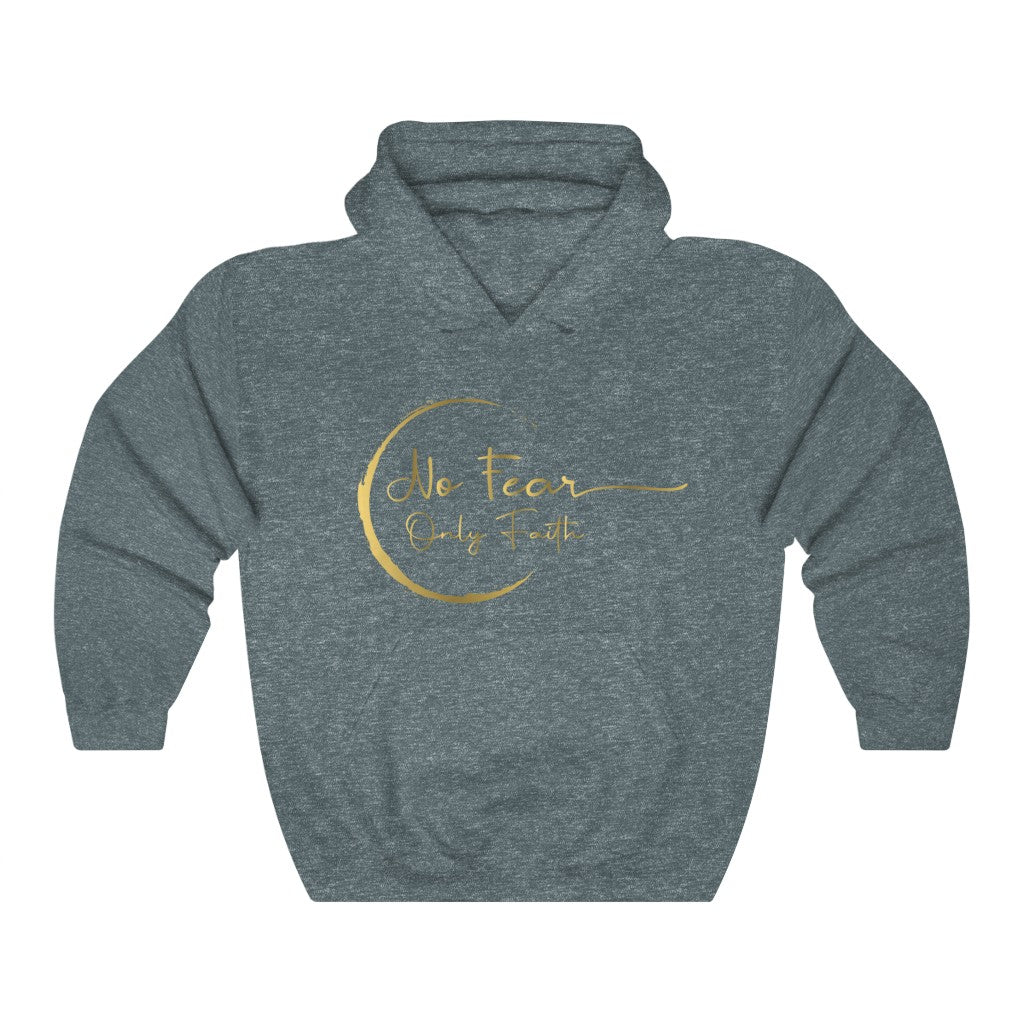 Unisex Heavy Blend™ Hooded Sweatshirt (No Fear Gold)