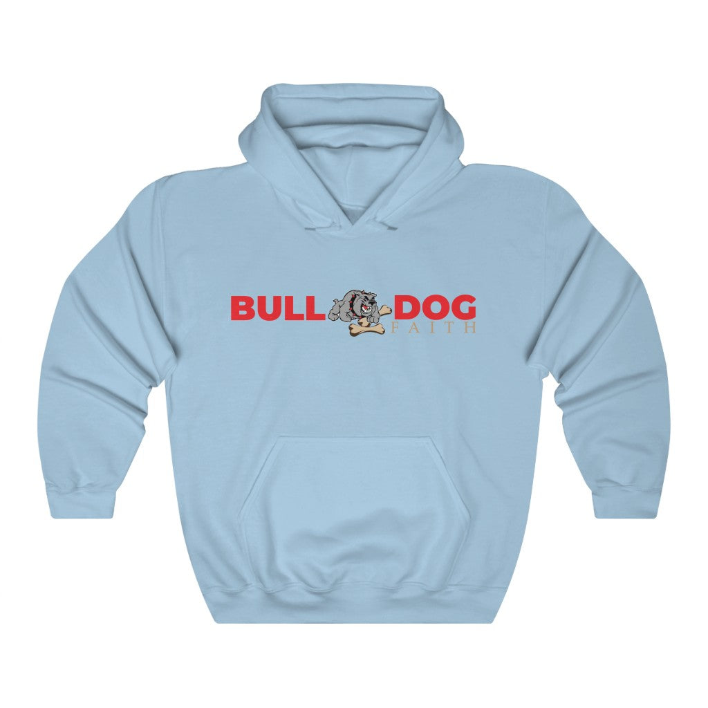 Unisex Heavy Blend™ Hooded Sweatshirt (Bulldog Faith)