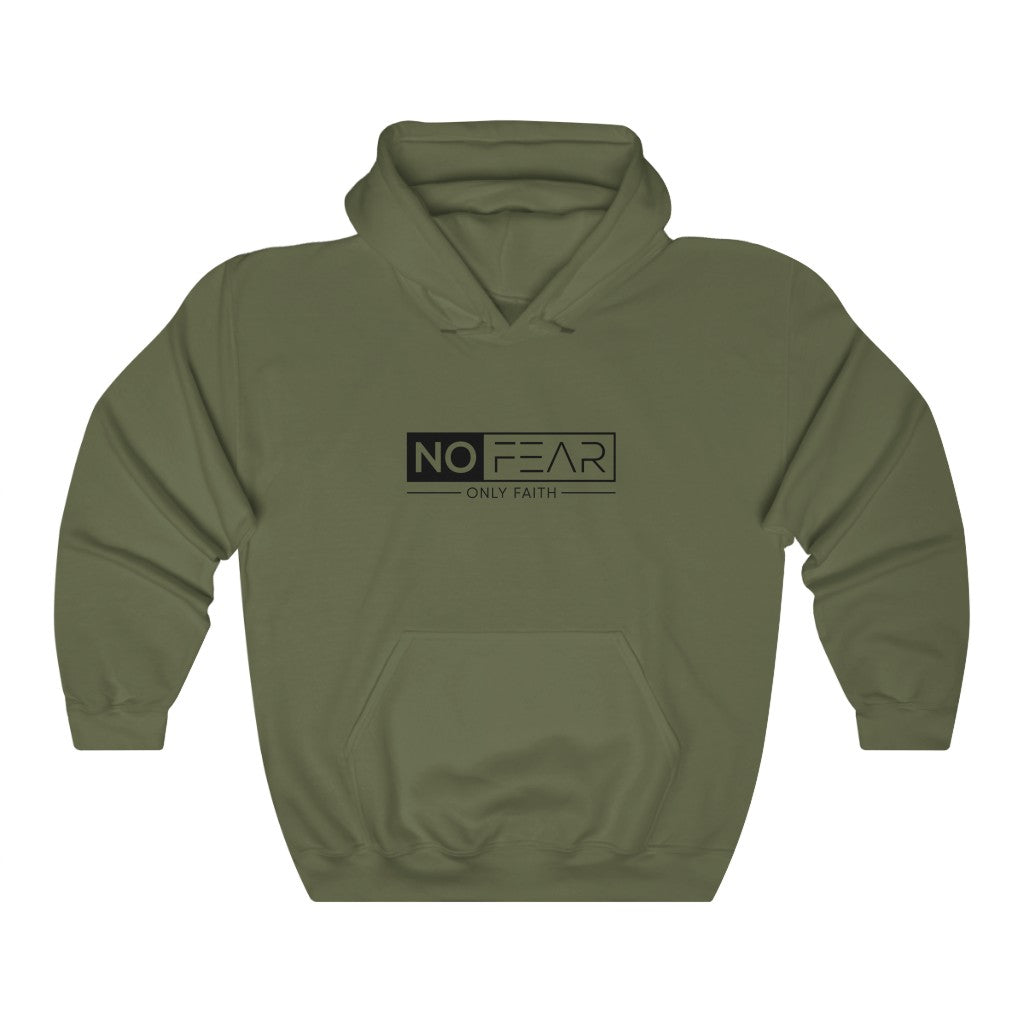 Unisex Heavy Blend™ Hooded Sweatshirt (No Fear Black)