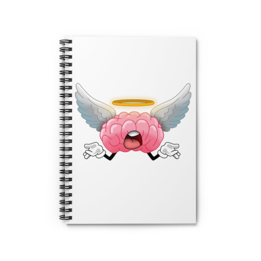 Spiral Notebook - Ruled Line (Angel)