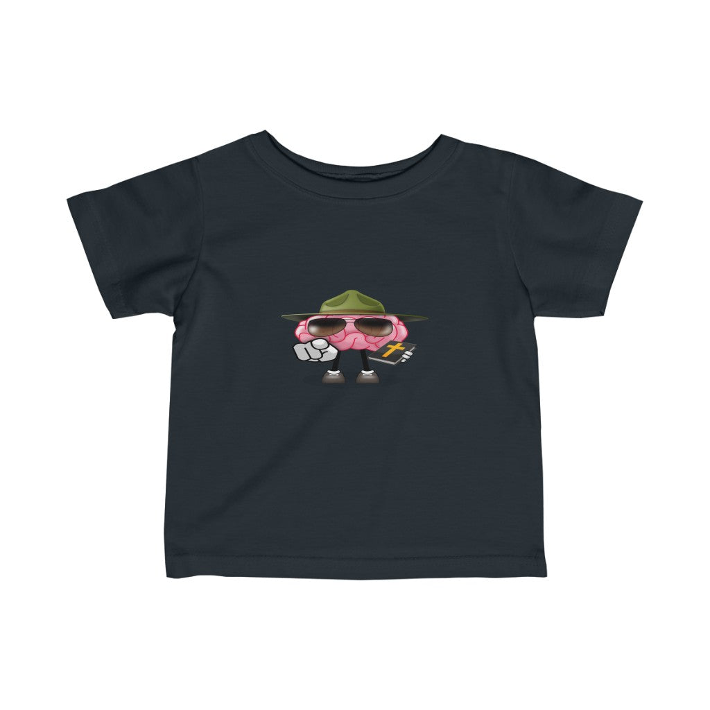 Infant Fine Jersey Tee (Rabbit Skins 3322 - Army-Drill)