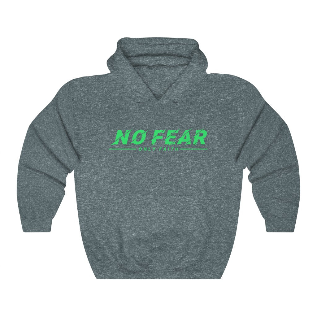 Unisex Heavy Blend™ Hooded Sweatshirt (No Fear Green)