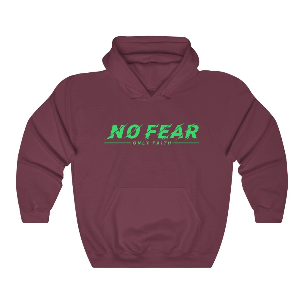 Unisex Heavy Blend™ Hooded Sweatshirt (No Fear Green)