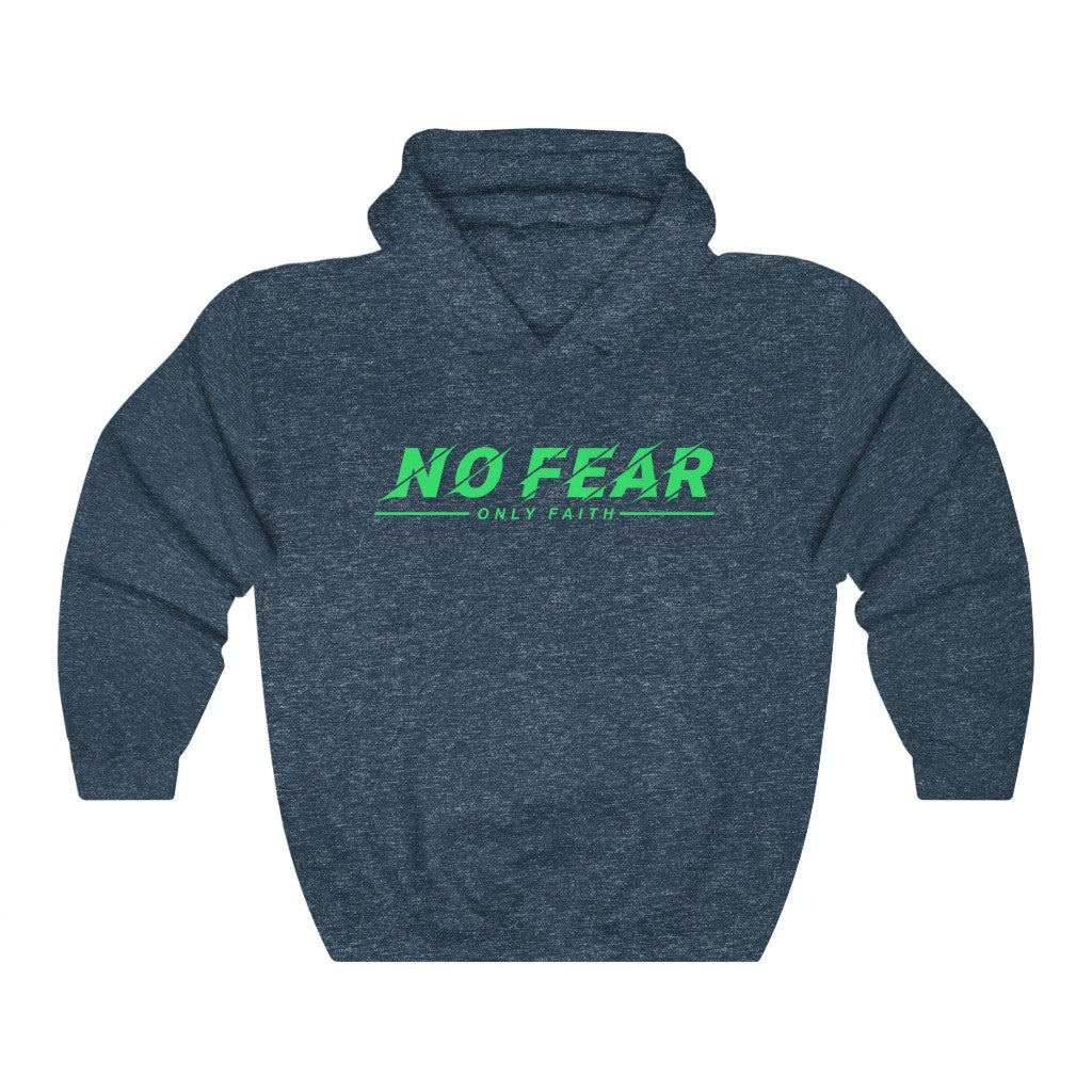 Unisex Heavy Blend™ Hooded Sweatshirt (No Fear Green)