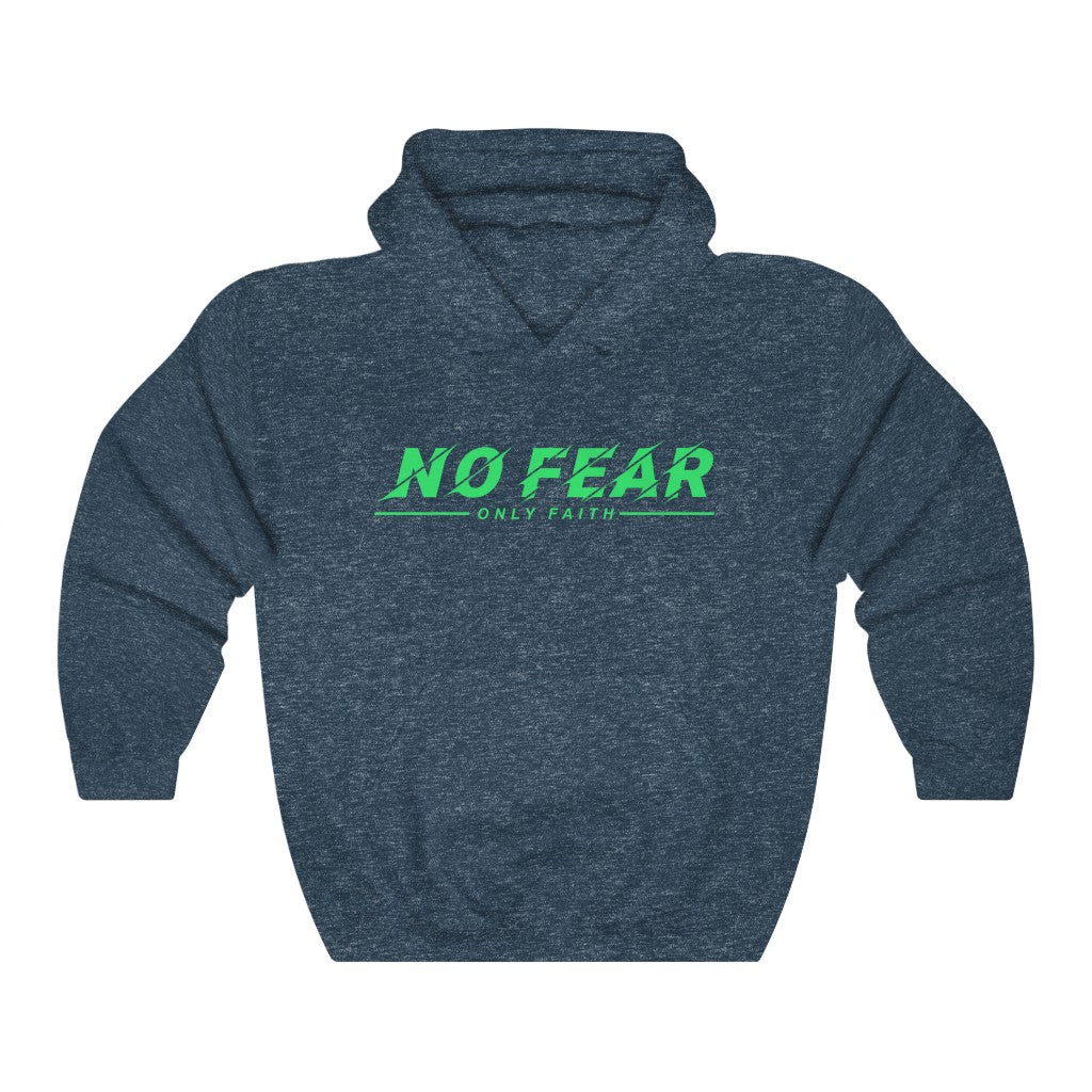 Unisex Heavy Blend™ Hooded Sweatshirt (No Fear Green)
