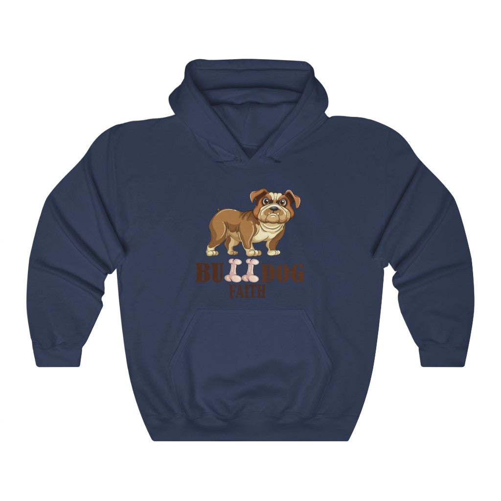 Unisex Heavy Blend™ Hooded Sweatshirt (Bulldog Faith)