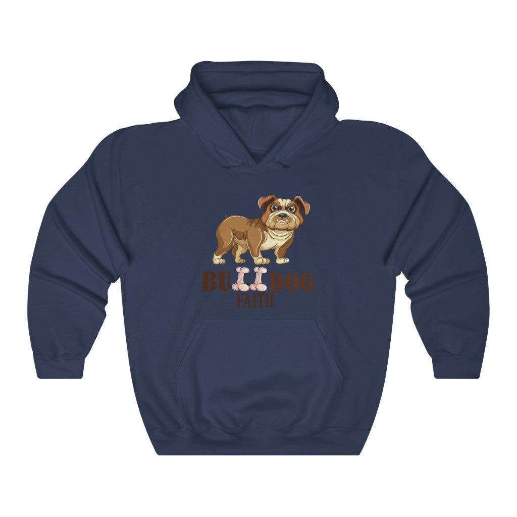 Unisex Heavy Blend™ Hooded Sweatshirt (Bulldog Faith)