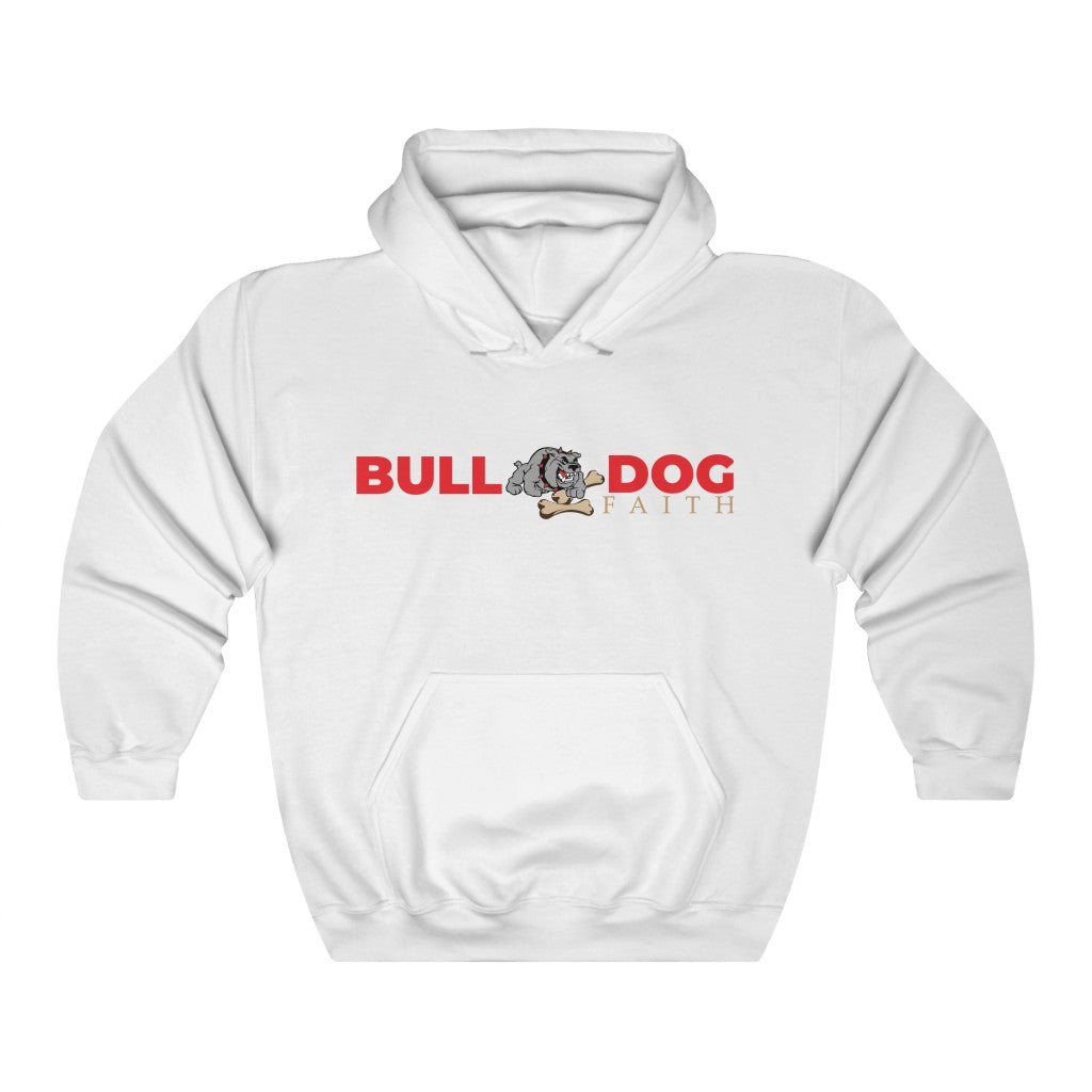 Unisex Heavy Blend™ Hooded Sweatshirt (Bulldog Faith)