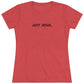 Women's Triblend Tee (Just Jesus)