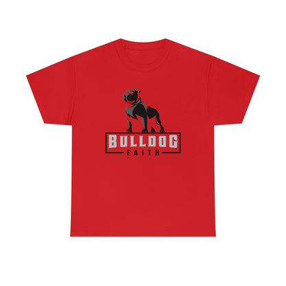 Unisex Heavy Cotton Tee (Bulldog Faith)
