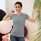 Women's Triblend Tee (No Fear Green)