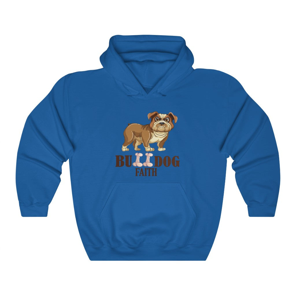 Unisex Heavy Blend™ Hooded Sweatshirt (Bulldog Faith)