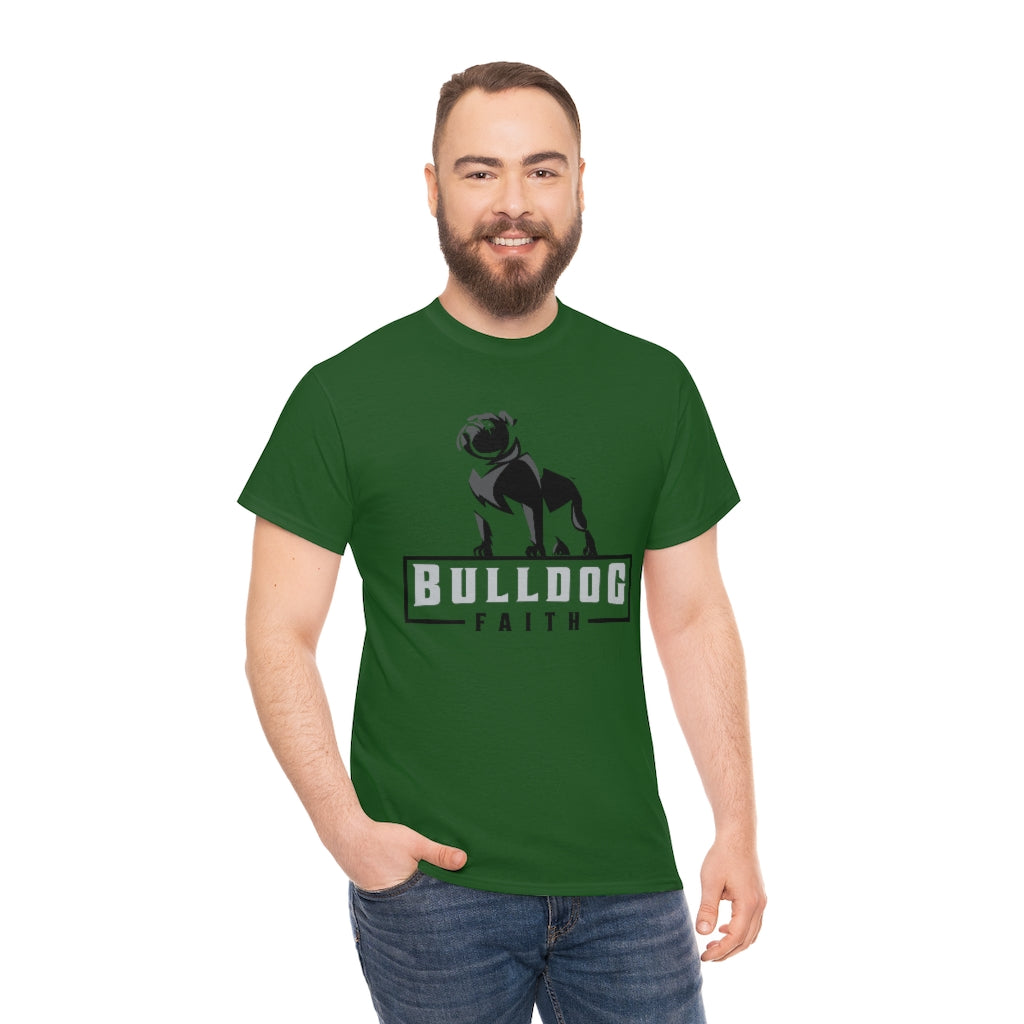 Unisex Heavy Cotton Tee (Bulldog Faith)
