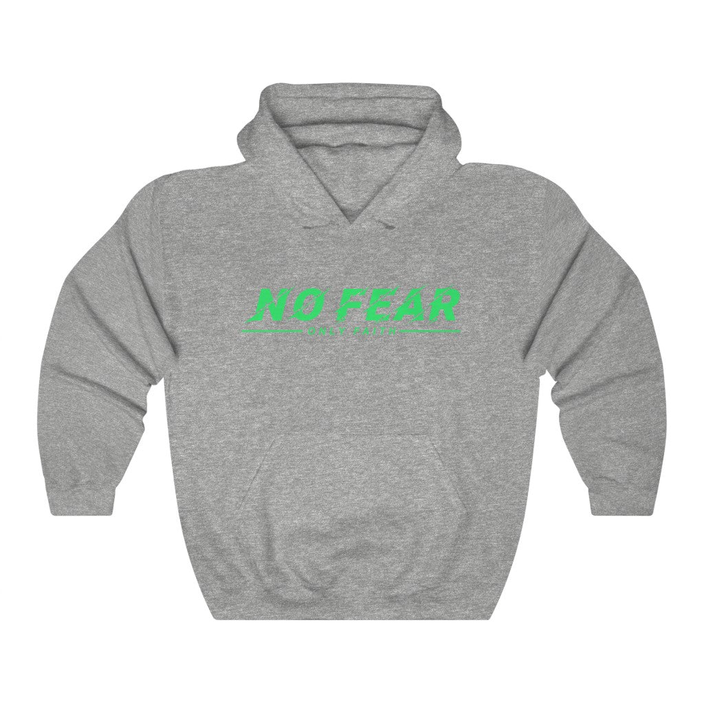 Unisex Heavy Blend™ Hooded Sweatshirt (No Fear Green)