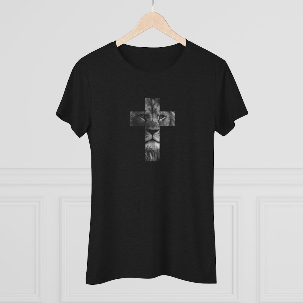 Women's Triblend Tee (Lion)