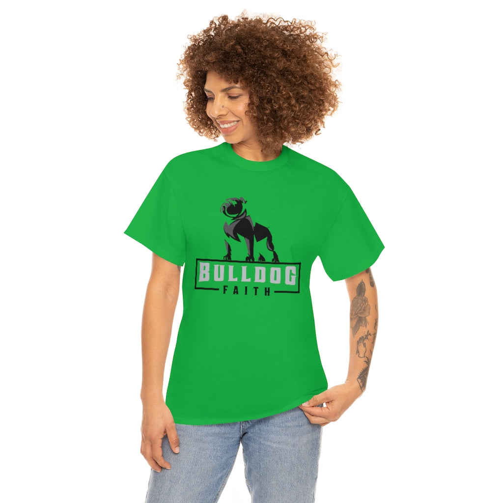Unisex Heavy Cotton Tee (Bulldog Faith)