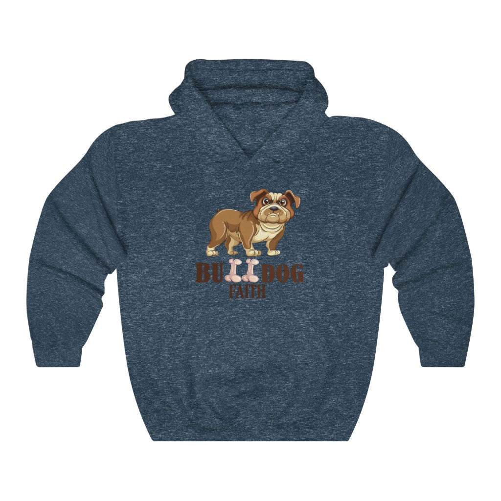 Unisex Heavy Blend™ Hooded Sweatshirt (Bulldog Faith)