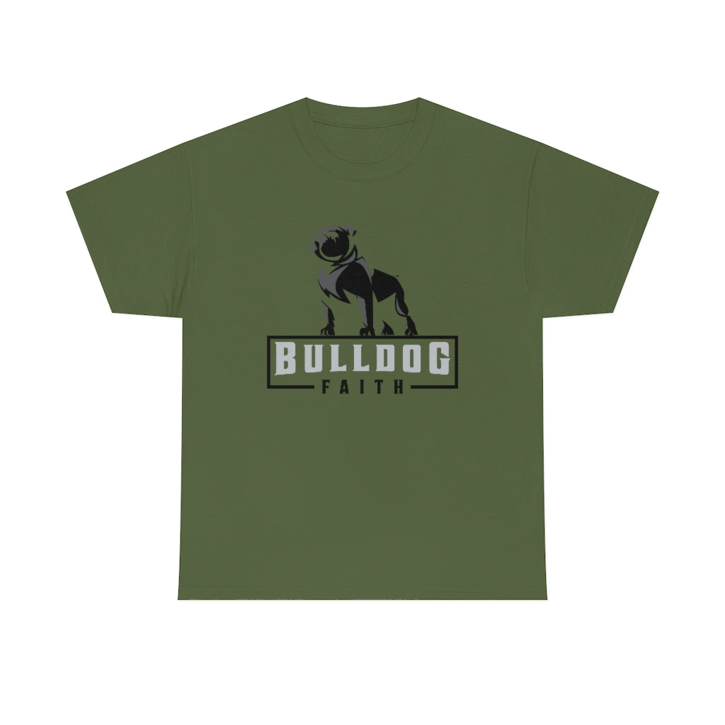 Unisex Heavy Cotton Tee (Bulldog Faith)