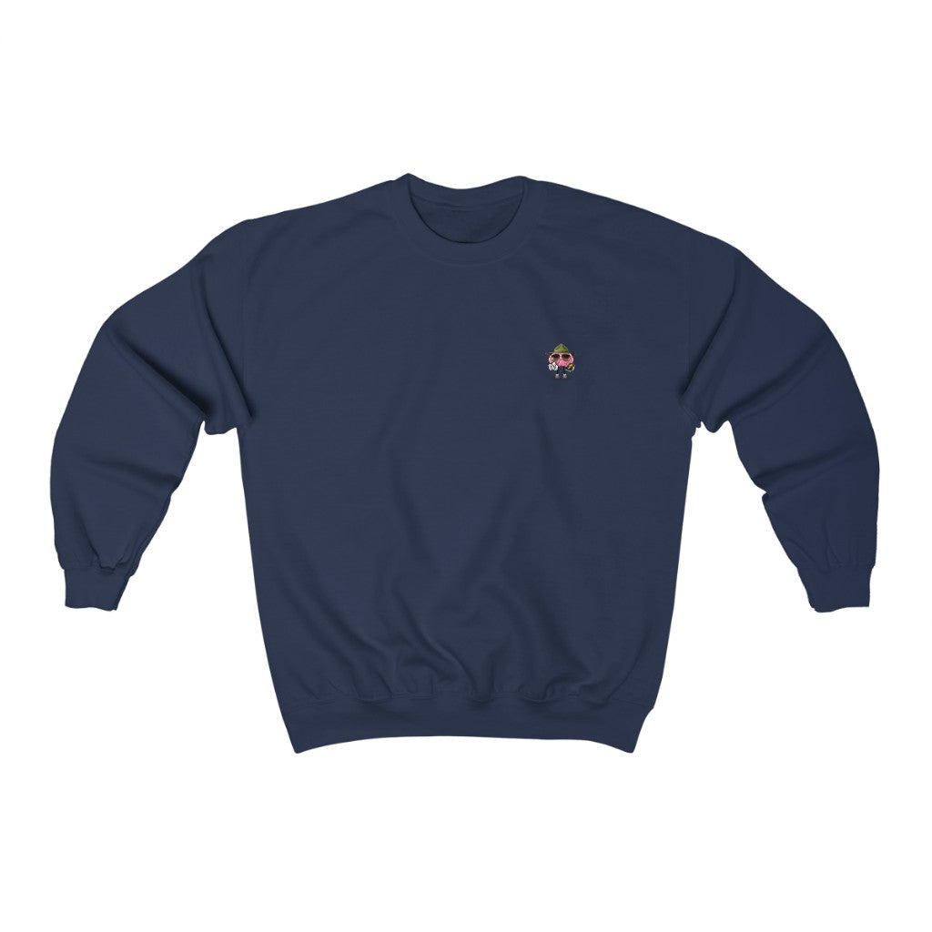 Unisex Heavy Blend™ Crewneck Sweatshirt (Gildan 18000 - Army-Drill)