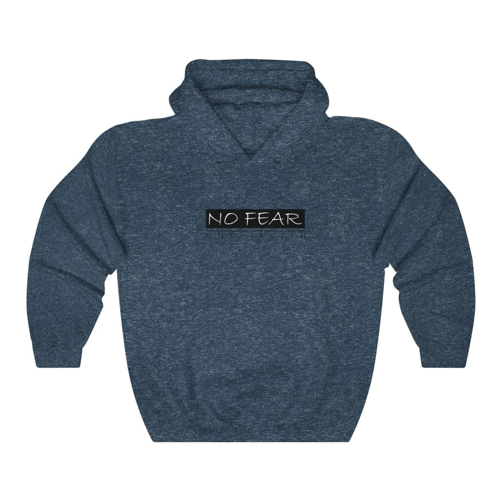 Unisex Heavy Blend™ Hooded Sweatshirt (No Fear Black)