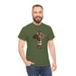Unisex Heavy Cotton Tee (Gildan 5000) (Lion)