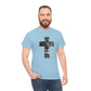 Unisex Heavy Cotton Tee (Gildan 5000) (Lion)