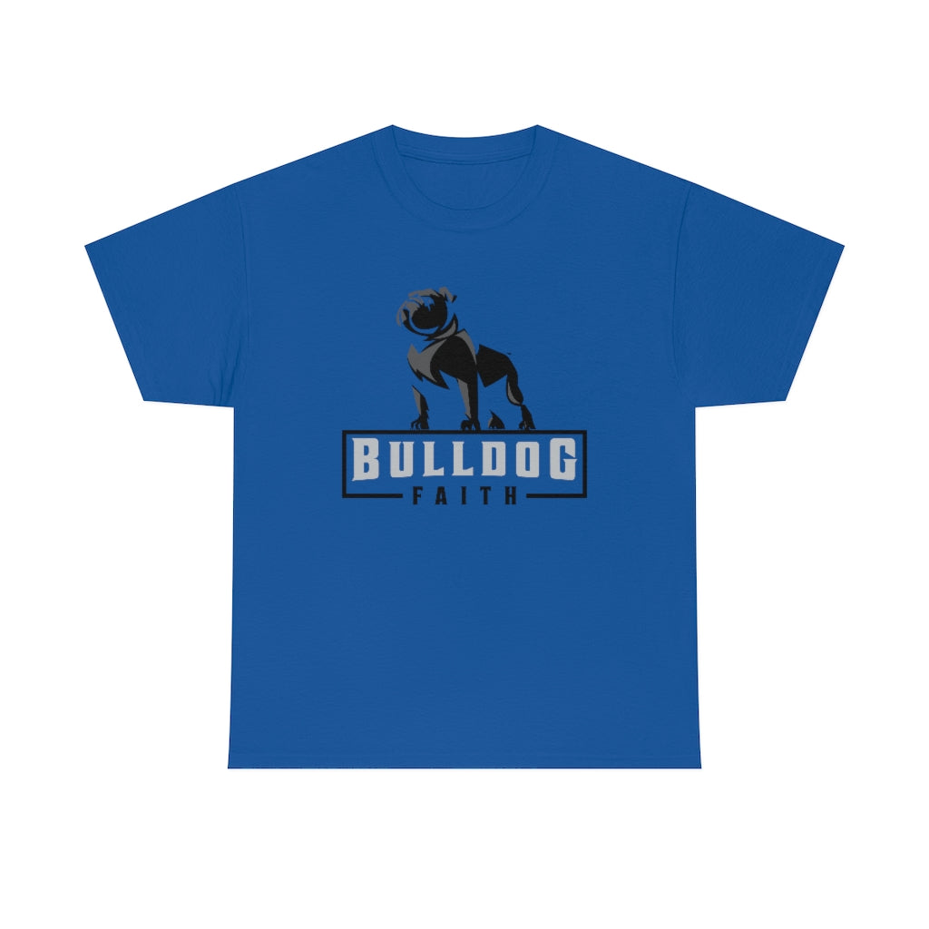 Unisex Heavy Cotton Tee (Bulldog Faith)